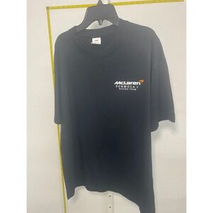 McLaren Formula 1 Racing Team T-Shirt Black Monaco City F1 Graphic Tee Mens XL